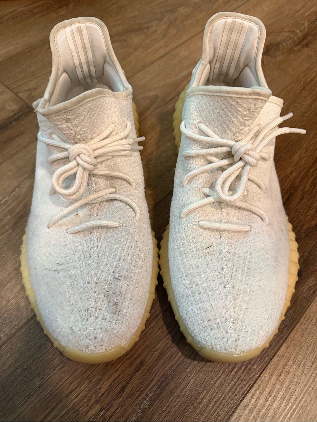 Adidas Yeezy Boost 350 V2 Cream White/Triple White Cp9366 Size 12